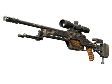 StatTrak™ SSG 08 | Death's Head (Well-Worn)