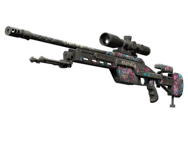 StatTrak™ SSG 08 | Fever Dream (Battle-Scarred)