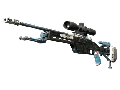 StatTrak™ SSG 08 | Ghost Crusader (Well-Worn)