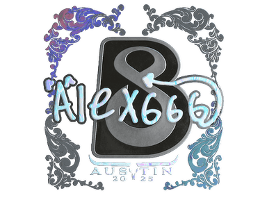 Sticker | alex666 (Holo) | Austin 2025