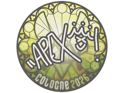 Sticker | apEX | Cologne 2026