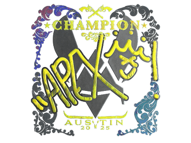 Sticker | apEX (Holo, Champion) | Austin 2025