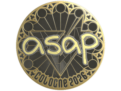 Sticker | asap (Gold) | Cologne 2026