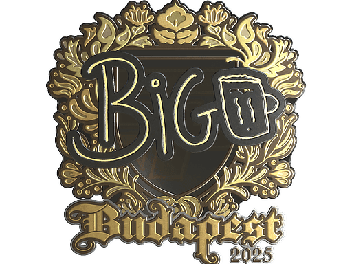 Sticker | biguzera (Gold) | Budapest 2025