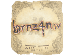 Sticker | brnz4n | Austin 2025