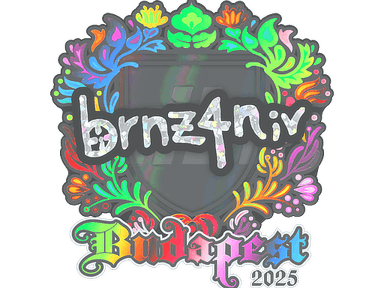 Sticker | brnz4n (Holo) | Budapest 2025
