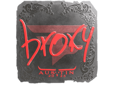 Sticker | broky (Foil) | Austin 2025