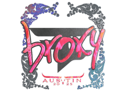 Sticker | broky (Holo) | Austin 2025