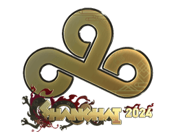 Sticker | Cloud9 (Gold) | Shanghai 2024