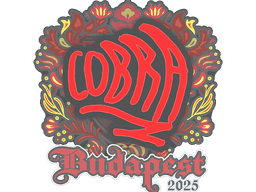 Sticker | cobra | Budapest 2025