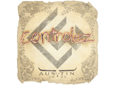 Sticker | controlez | Austin 2025