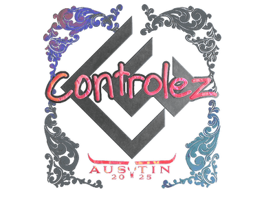 Sticker | controlez (Holo) | Austin 2025
