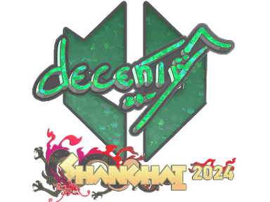 Sticker | decenty (Glitter) | Shanghai 2024