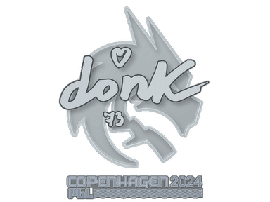 Sticker | donk | Copenhagen 2024