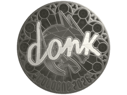 Sticker | donk (Foil) | Cologne 2026
