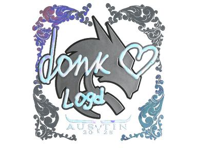Sticker | donk (Holo) | Austin 2025