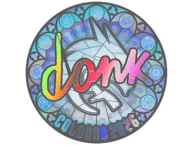 Sticker | donk (Holo) | Cologne 2026