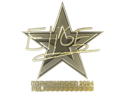 Sticker | EliGE (Gold) | Copenhagen 2024