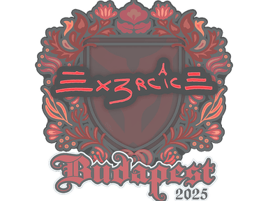 Sticker | Ex3rcice | Budapest 2025