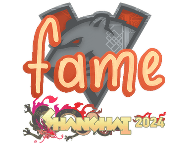 Sticker | fame | Shanghai 2024