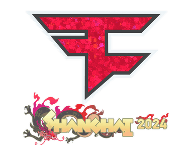 Sticker | FaZe Clan (Glitter) | Shanghai 2024