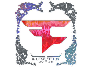 Sticker | FaZe Clan (Holo) | Austin 2025