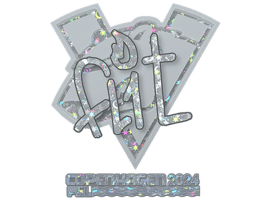 Sticker | FL1T (Glitter) | Copenhagen 2024