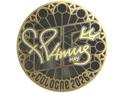Sticker | FL4MUS (Gold) | Cologne 2026
