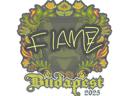 Sticker | FlameZ | Budapest 2025