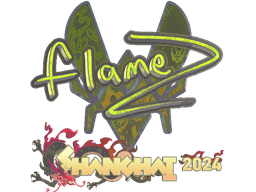 Sticker | FlameZ (Holo) | Shanghai 2024