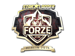 Sticker | forZe eSports (Gold) | Berlin 2019