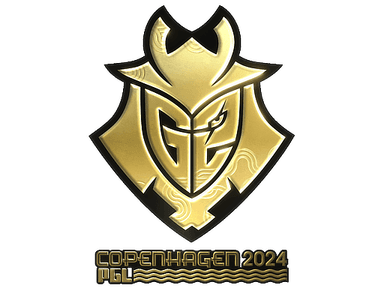 Sticker | G2 Esports (Gold) | Copenhagen 2024