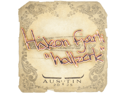 Sticker | hallzerk | Austin 2025