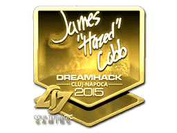 Sticker | hazed (Gold) | Cluj-Napoca 2015