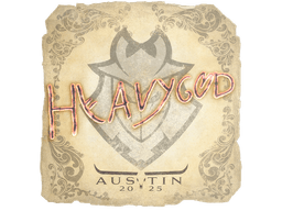 Sticker | Heavygod | Austin 2025