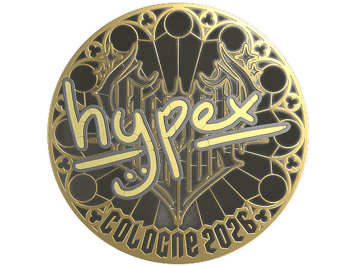 Sticker | hypex (Gold) | Cologne 2026
