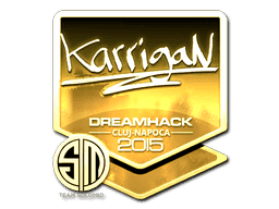 Sticker | karrigan (Gold) | Cluj-Napoca 2015