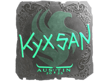 Sticker | kyxsan (Foil) | Austin 2025