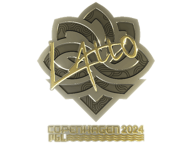 Sticker | latto (Gold) | Copenhagen 2024