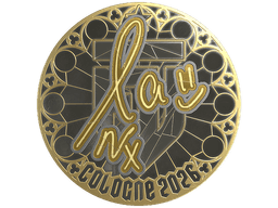 Sticker | lauNX (Gold) | Cologne 2026