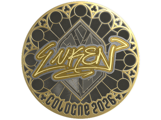 Sticker | luken (Gold) | Cologne 2026