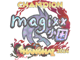 Sticker | magixx (Holo, Champion) | Shanghai 2024