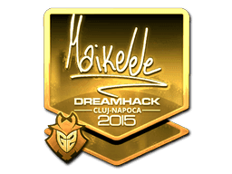 Sticker | Maikelele (Gold) | Cluj-Napoca 2015