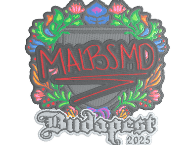 Sticker | malbsMd (Embroidered) | Budapest 2025