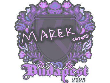 Sticker | Marek | Budapest 2025