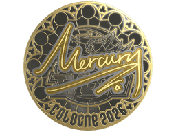 Sticker | Mercury (Gold) | Cologne 2026