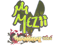 Sticker | mezii (Holo) | Shanghai 2024