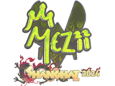 Sticker | mezii (Holo) | Shanghai 2024