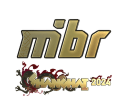 Sticker | MIBR (Gold) | Shanghai 2024