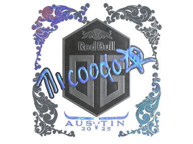 Sticker | nicoodoz (Holo) | Austin 2025